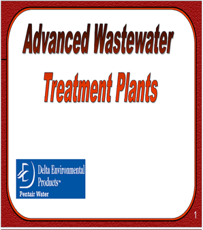 تصفیه‌خانه‌های فاضلاب پیشرفته