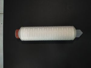 فیلتر پلیسه ای ( موشکی ) یا چین دار با پوست مقاوم جهت جداسازی تا 5 میکرون ،    1 میکرون ، 0.5 میکرون ، 0.35 میکرون و 0.1 میکرون