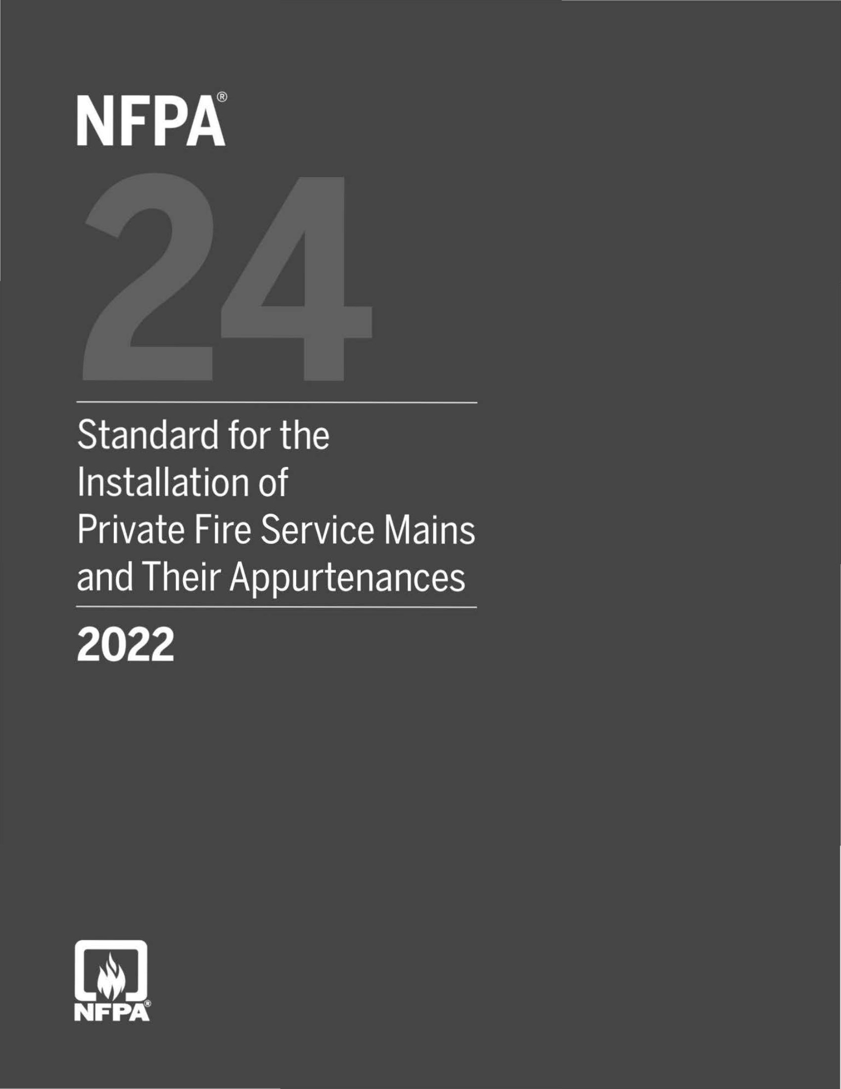 دانلود NFPA 24 استاندارد نصب هیدرانت آتش‌نشانی